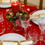 Spelletjes tijdens het kerstdiner Kerstdiner