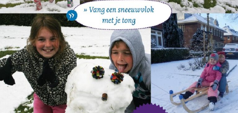 In het boek Alle kinderen naar buiten staan ok natuuractiviteiten voor de winter